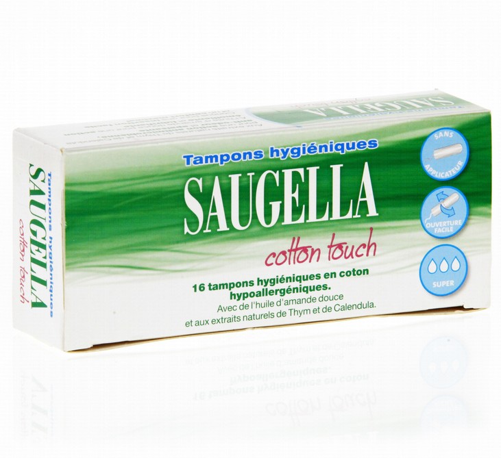 Saugella Cotton Touch Tampons Super